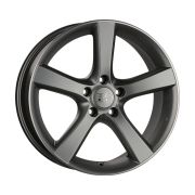 Диск литой 1000 MIGLIA 8x18R 5/114,3 Matt Anthracite Polished Lip